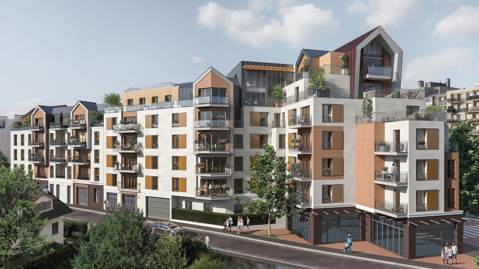 Programme neuf TERRASSES DE STRASBOURG à Nogent-Sur-Marne - 162-166B Bvd De Strasbourg